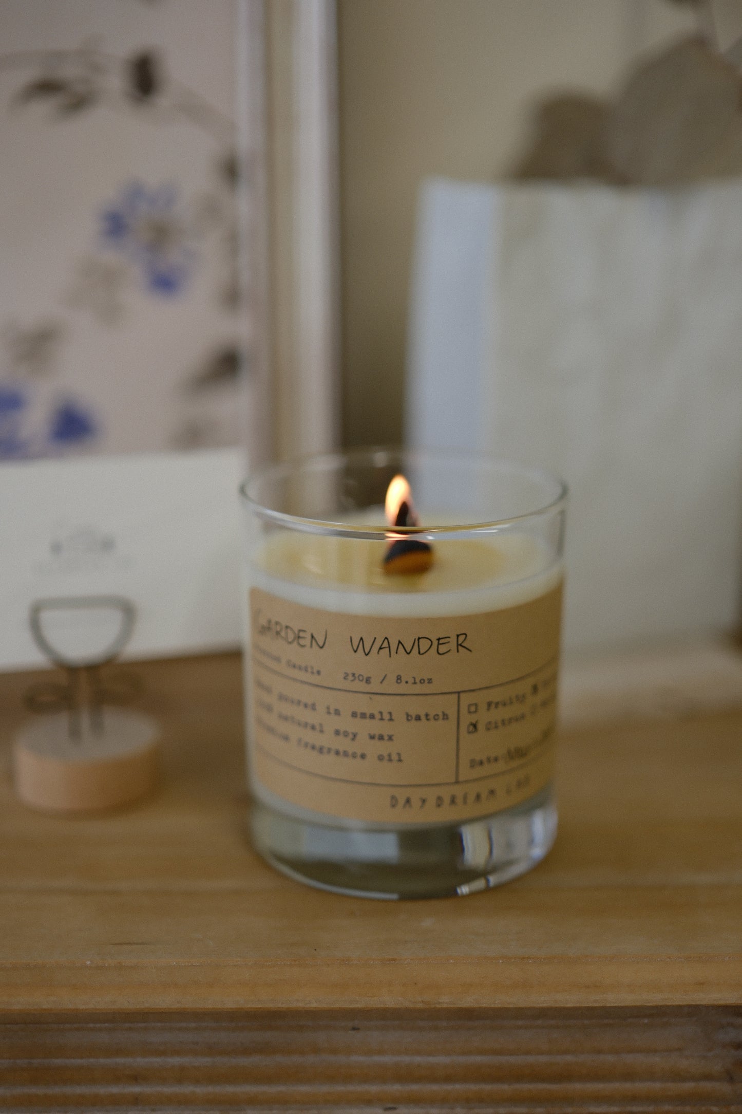 Classic Natural Soy Wax Container Candle 经典容器大豆蜡烛