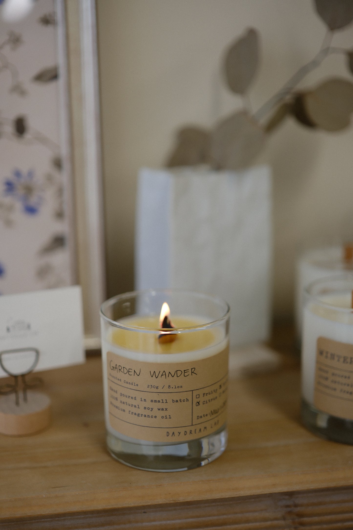 Classic Natural Soy Wax Container Candle 经典容器大豆蜡烛