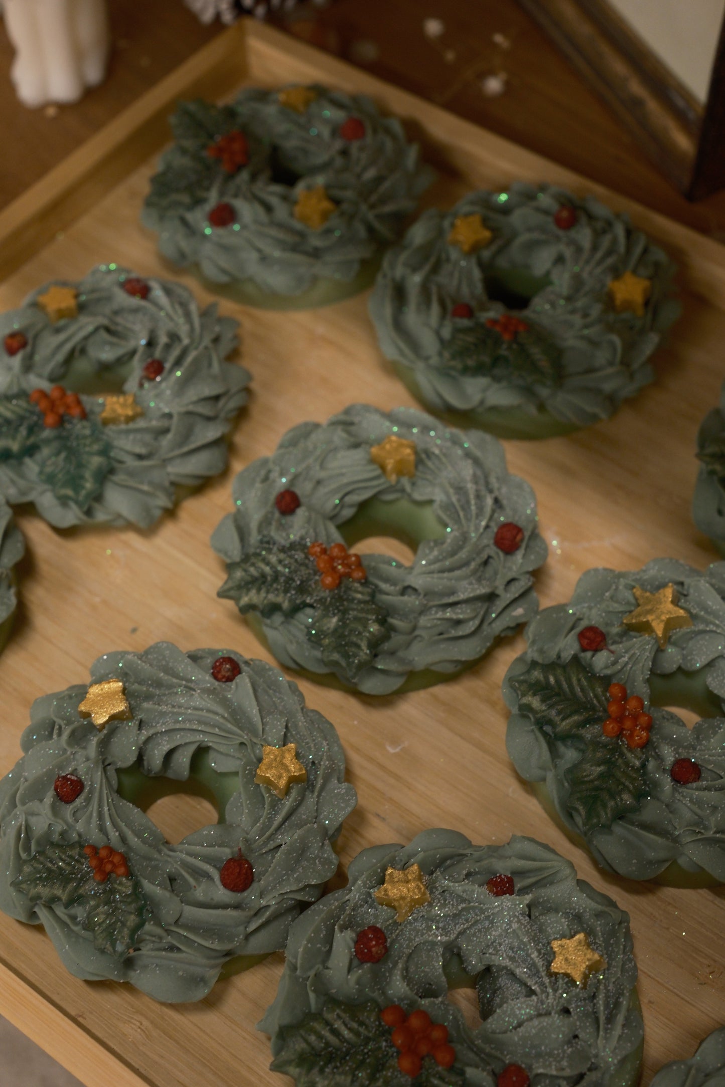 Christmas Wreath Cold Process Soap