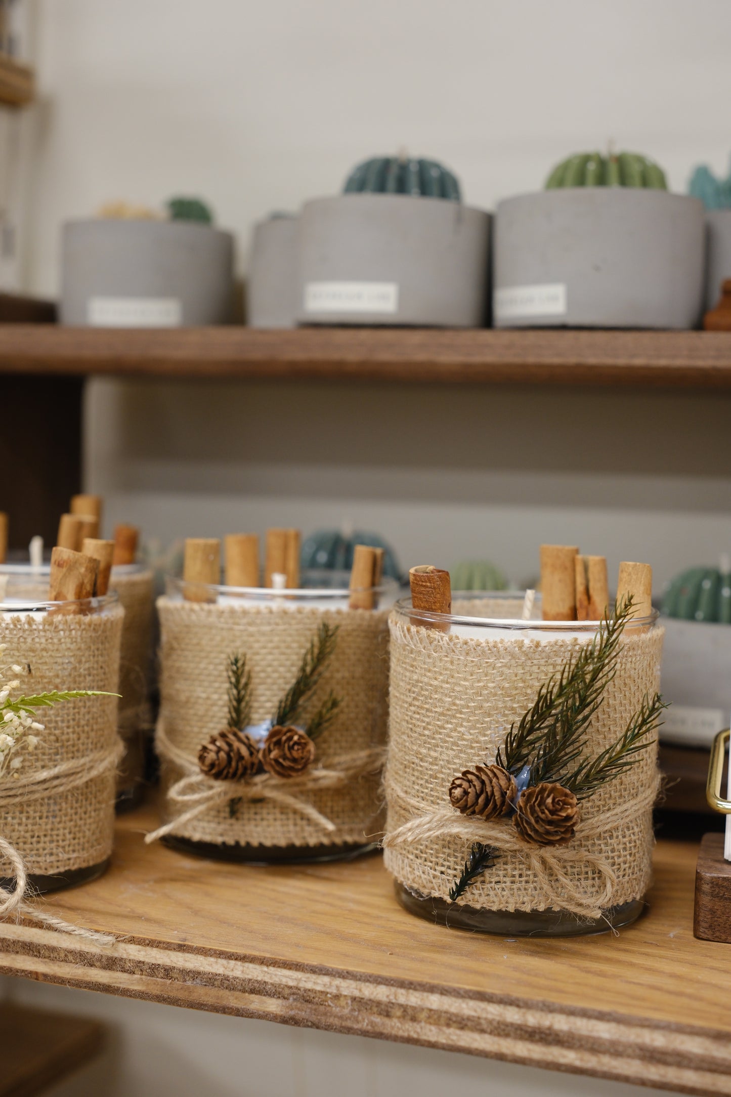 Cinnamon Stick Soy Wax Container Candle