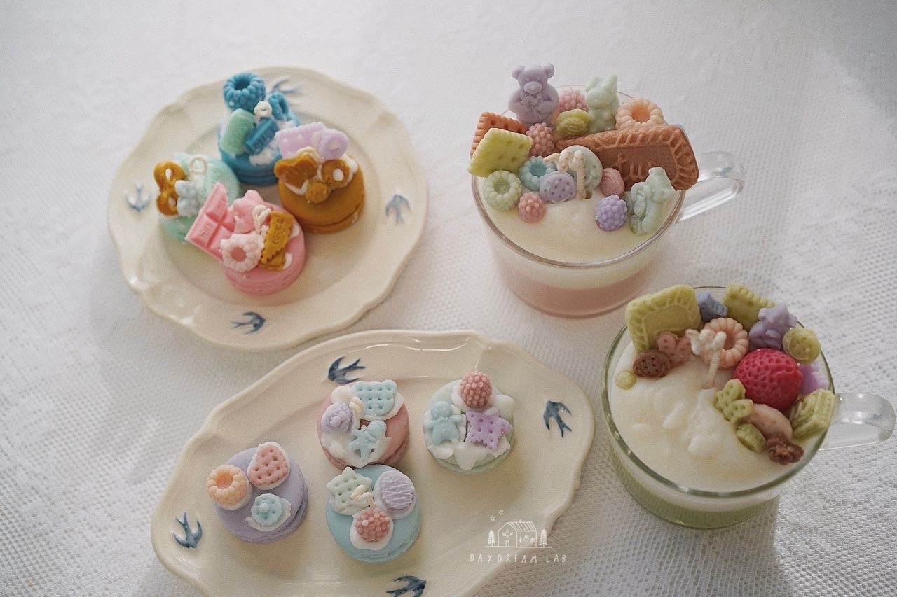 Workshop - 饮品杯 & 马卡龙蜡烛