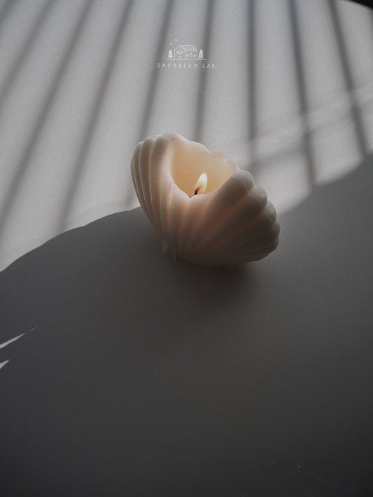 Shell Pillar Candle (Pre-order)