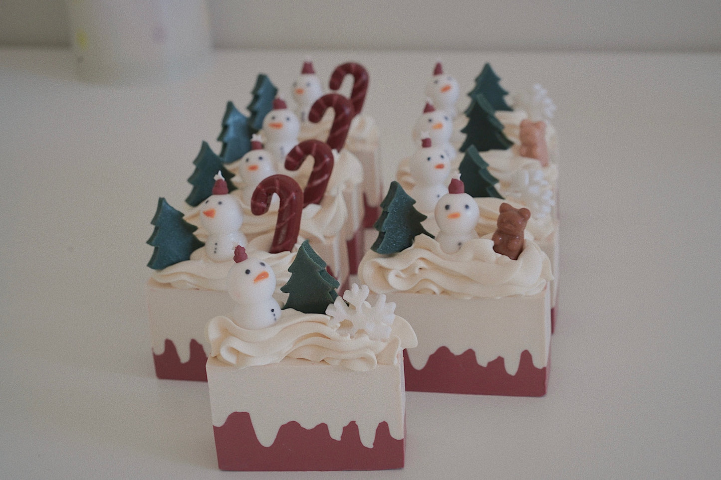 雪人 ⛄️ 圣诞冷制皂(已停产..)