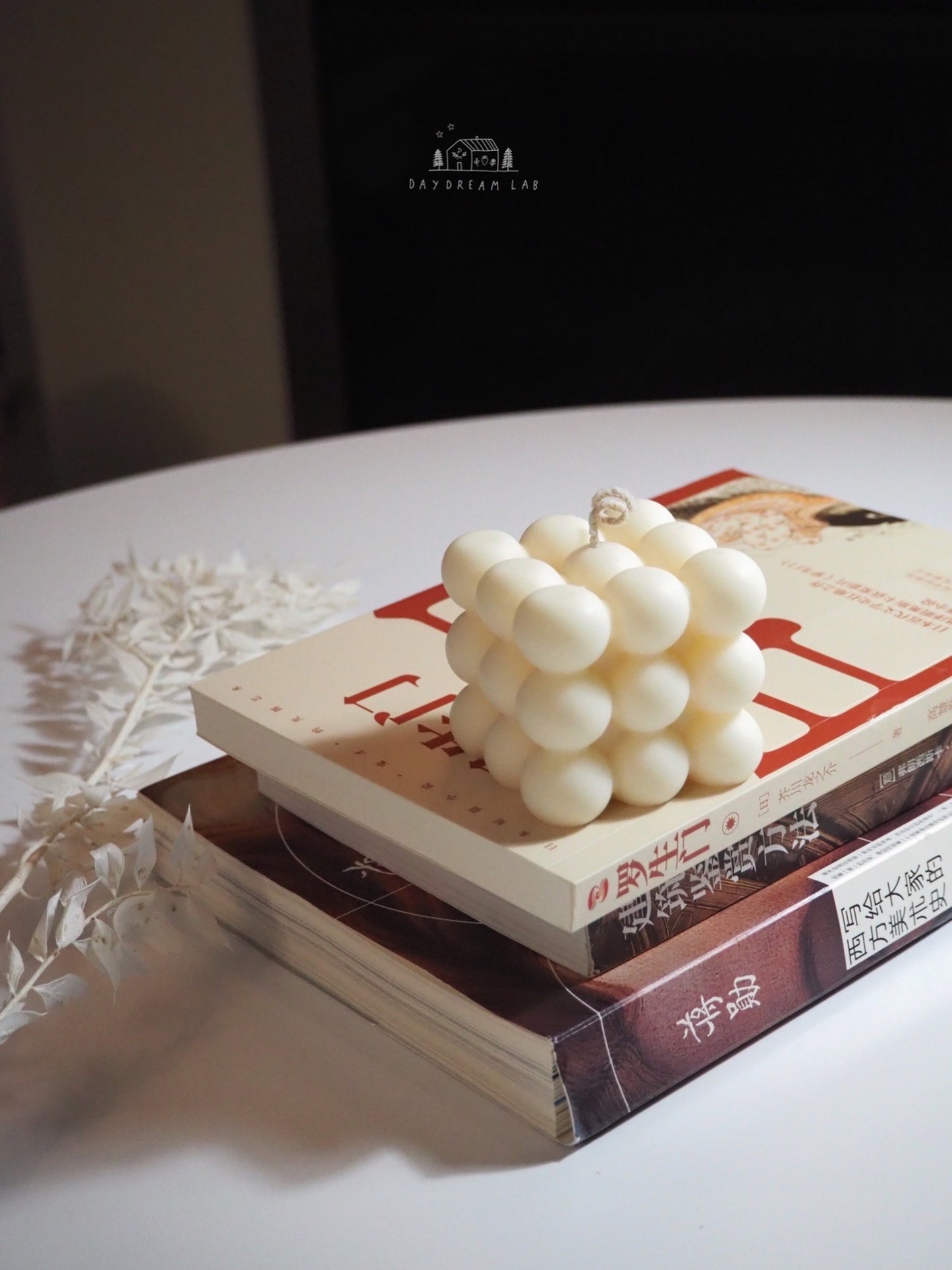 Bubble Cube Pillar Candles (Pre-order)