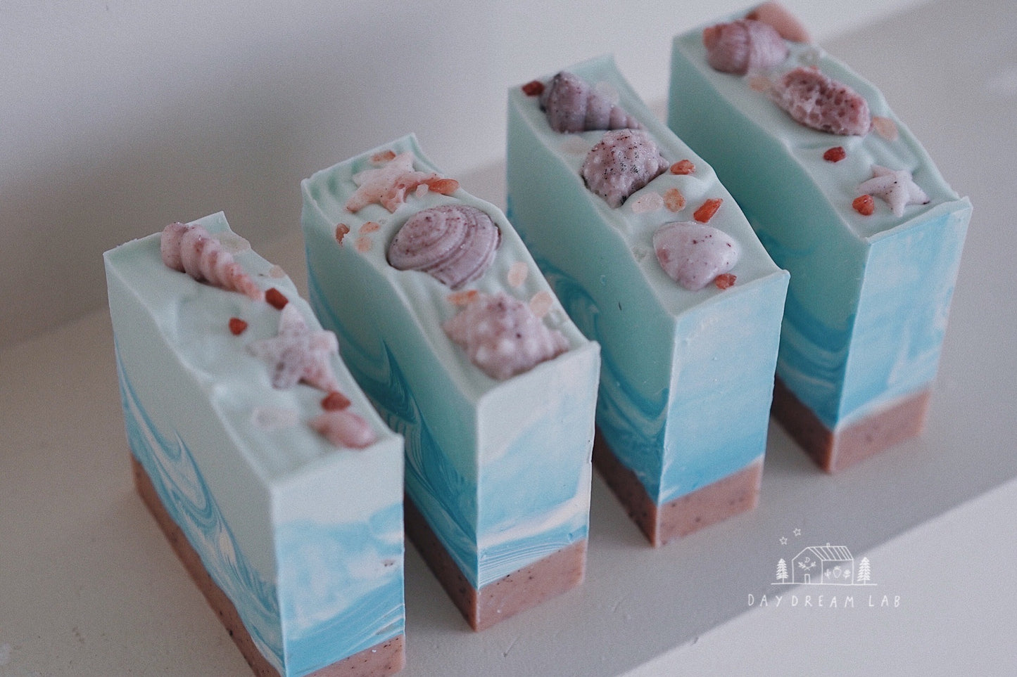Ocean Wave with mermaid ๐ Cold Process Soap