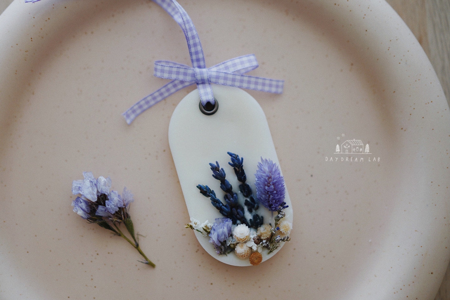 Dried Botanical Flowers Scented Wax Tablet | Gypsum Plaster 干花扩香蜡牌/石膏牌 (Pre-order)