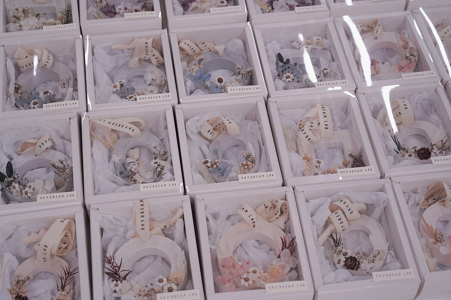 Dried Botanical Flowers Scented Wax Tablet | Gypsum Plaster 干花扩香蜡牌/石膏牌 (Pre-order)