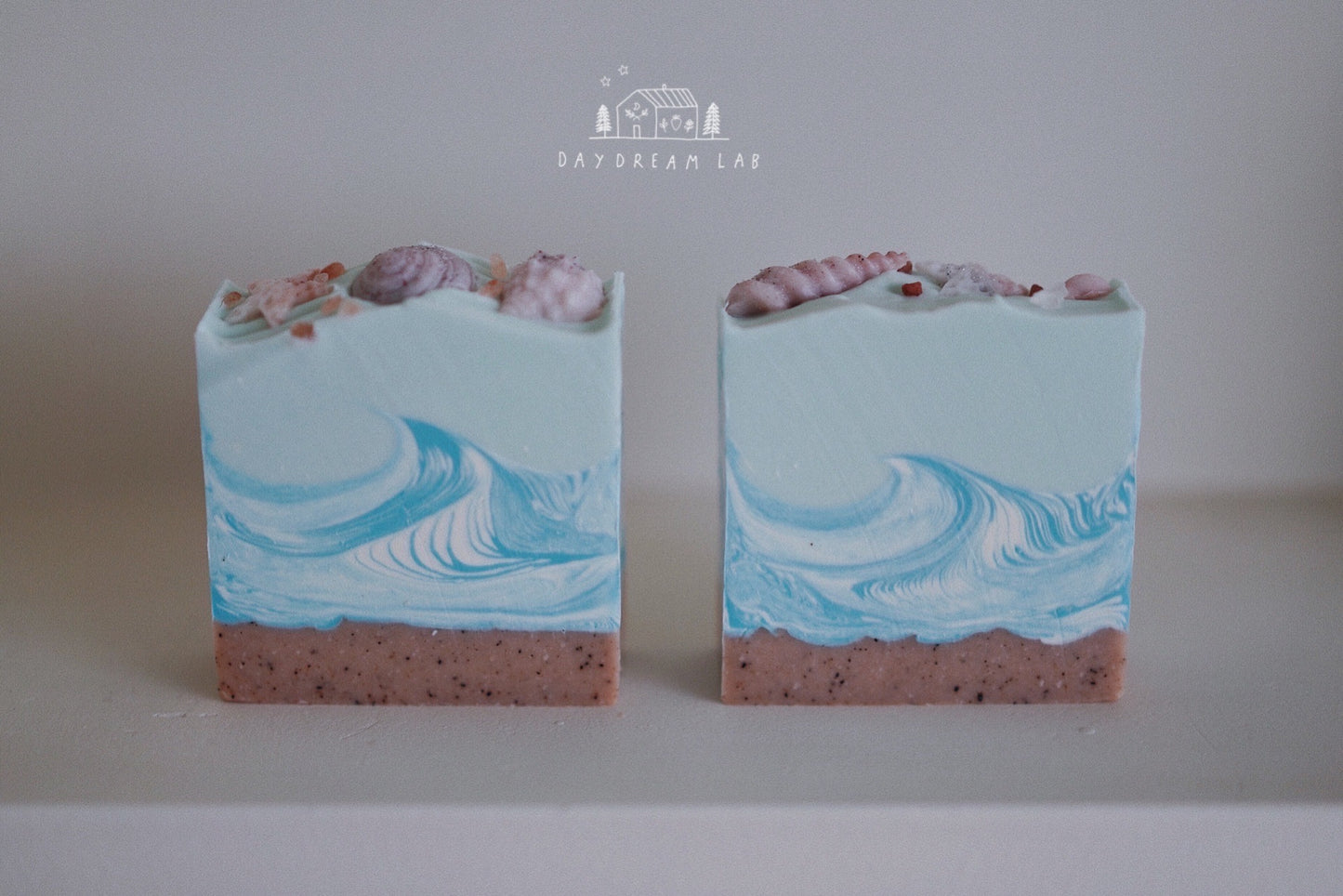 Ocean Wave with mermaid ๐ Cold Process Soap