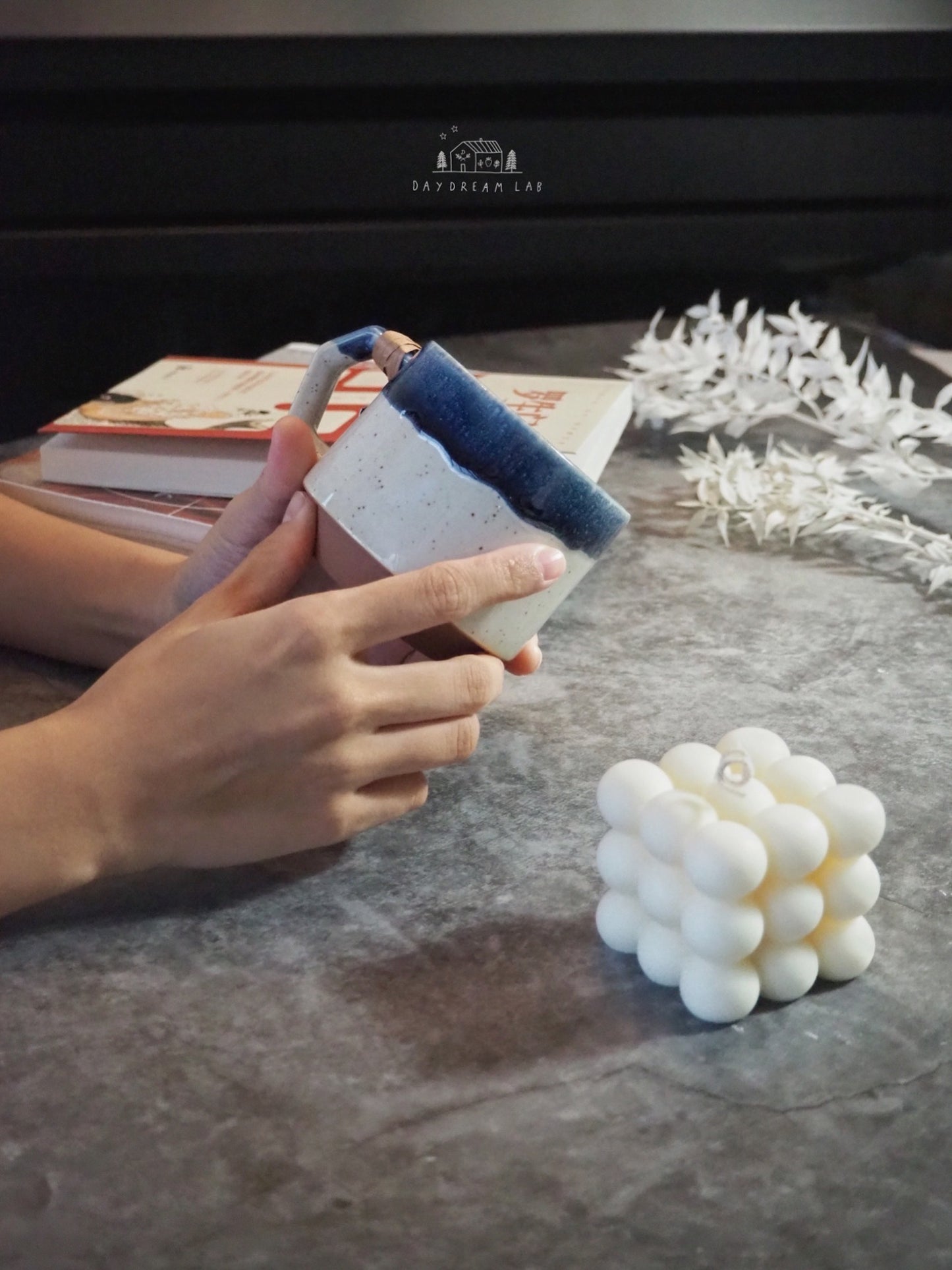 Bubble Cube Pillar Candles (Pre-order)