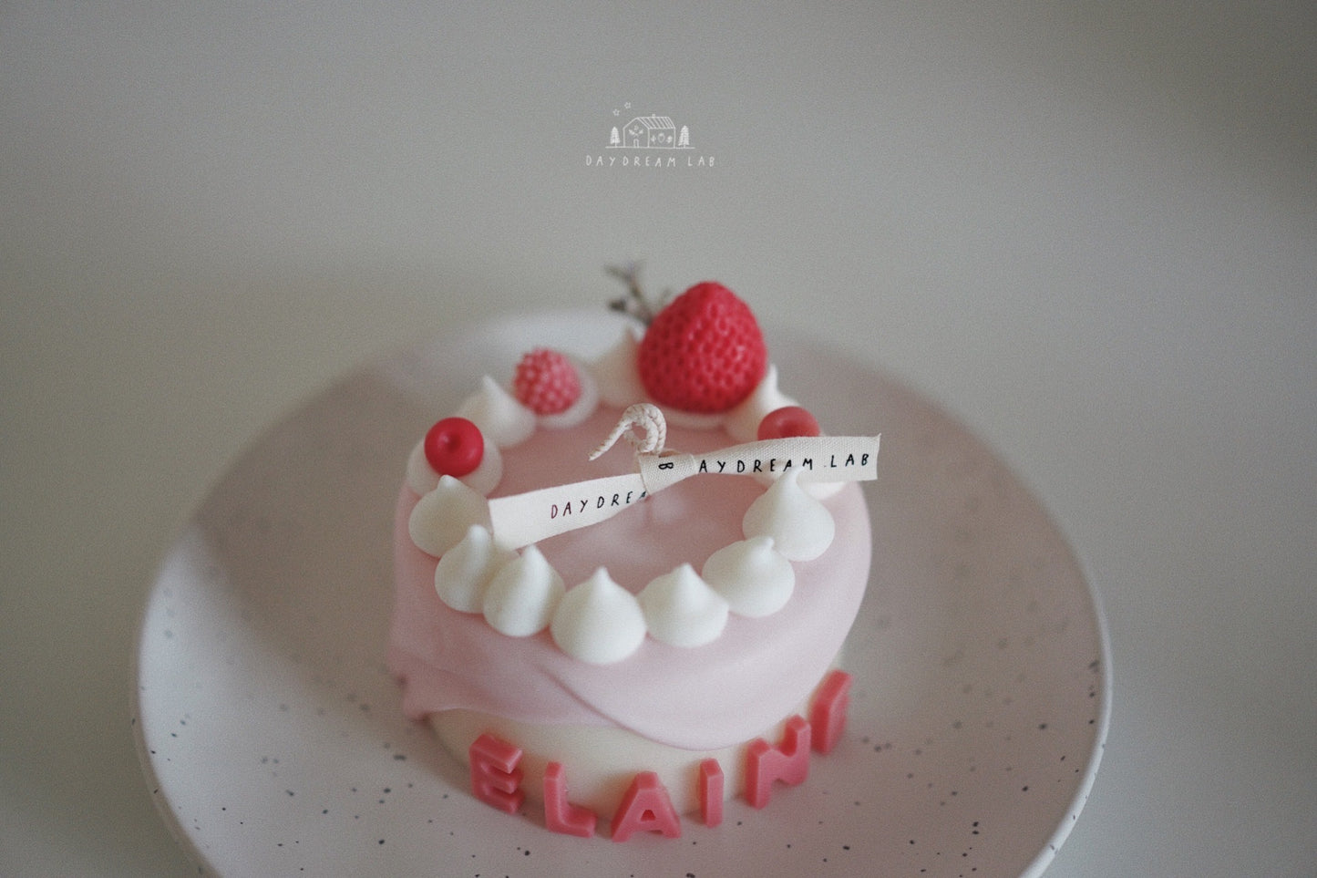 4 inch mini birthday cake candle Customization Available (Pre-order)