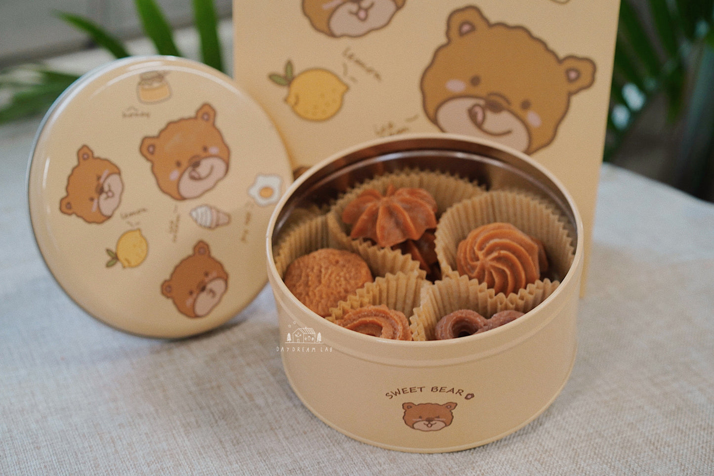 Cookie Soap Tin Giftbox with Cute Bear or Rabbit | 可爱小熊兔子饼干皂礼盒