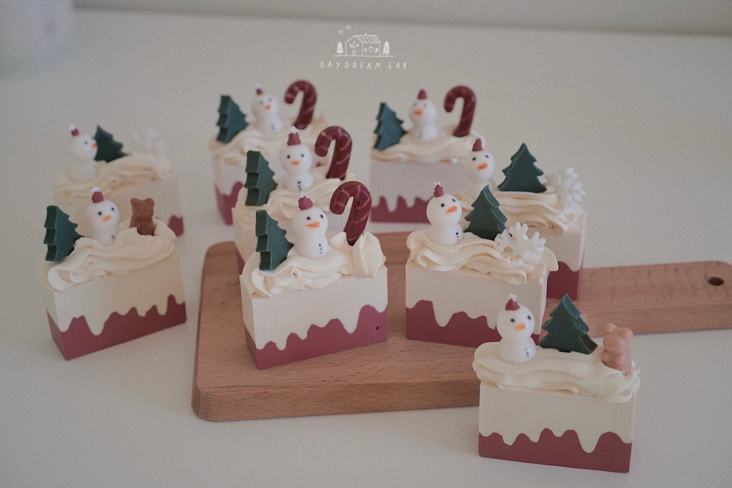 雪人 ⛄️ 圣诞冷制皂(已停产..)