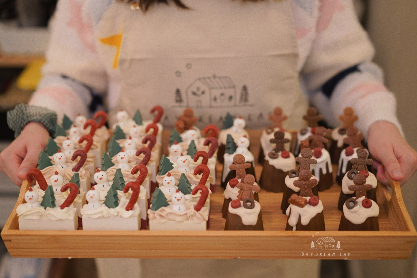 雪人 ⛄️ 圣诞冷制皂(已停产..)