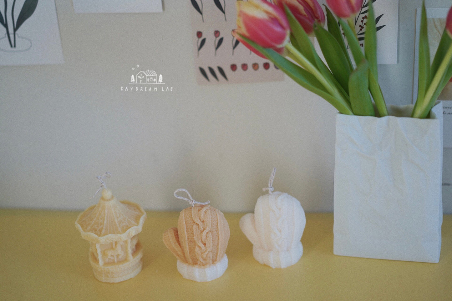 Merry-Go-Round Pillar Candle (Pre-order)