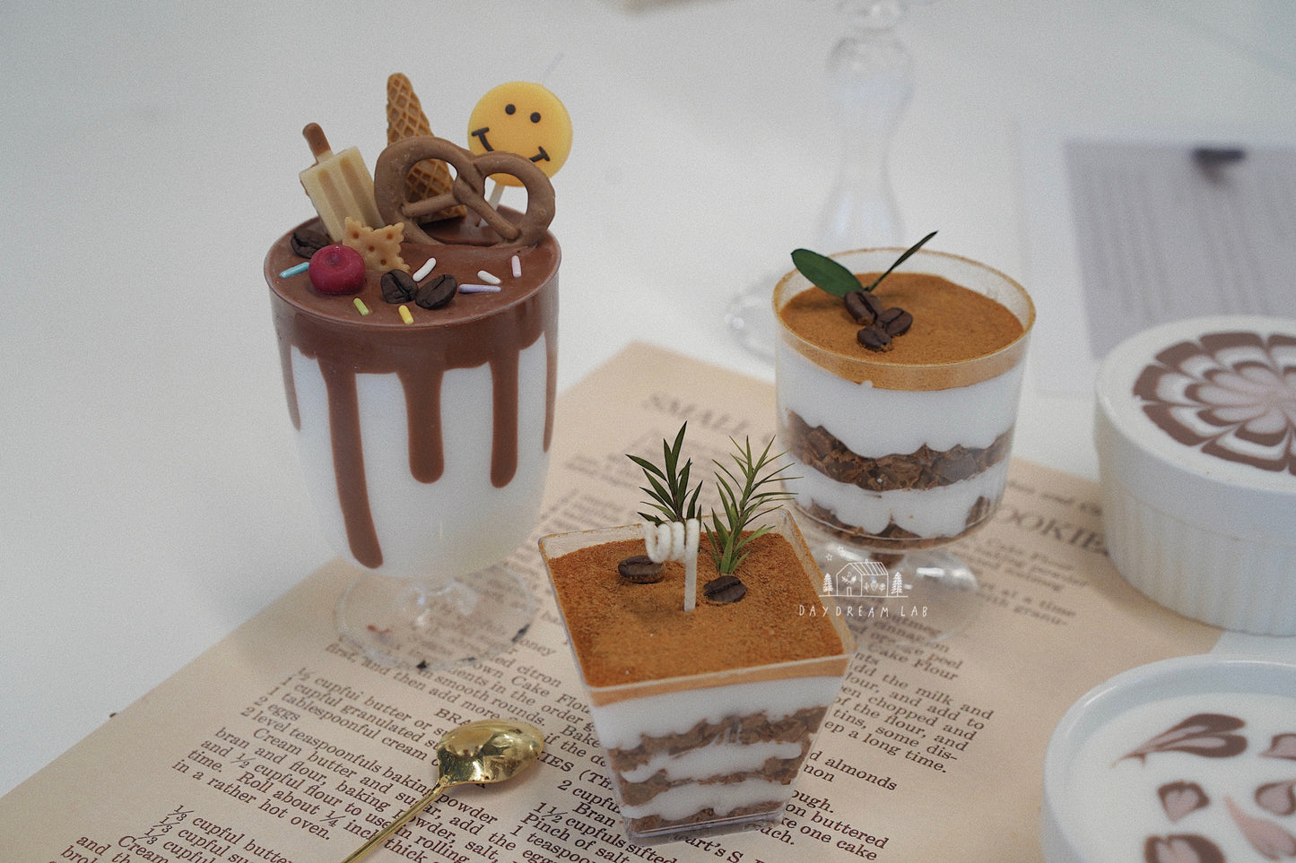 Certified Course - CLAB Dessert Pack 1 最新甜品蜡燃烧证书课程(可挖取的永恒不凝固的蜡燃烧)(可在线直播学习)