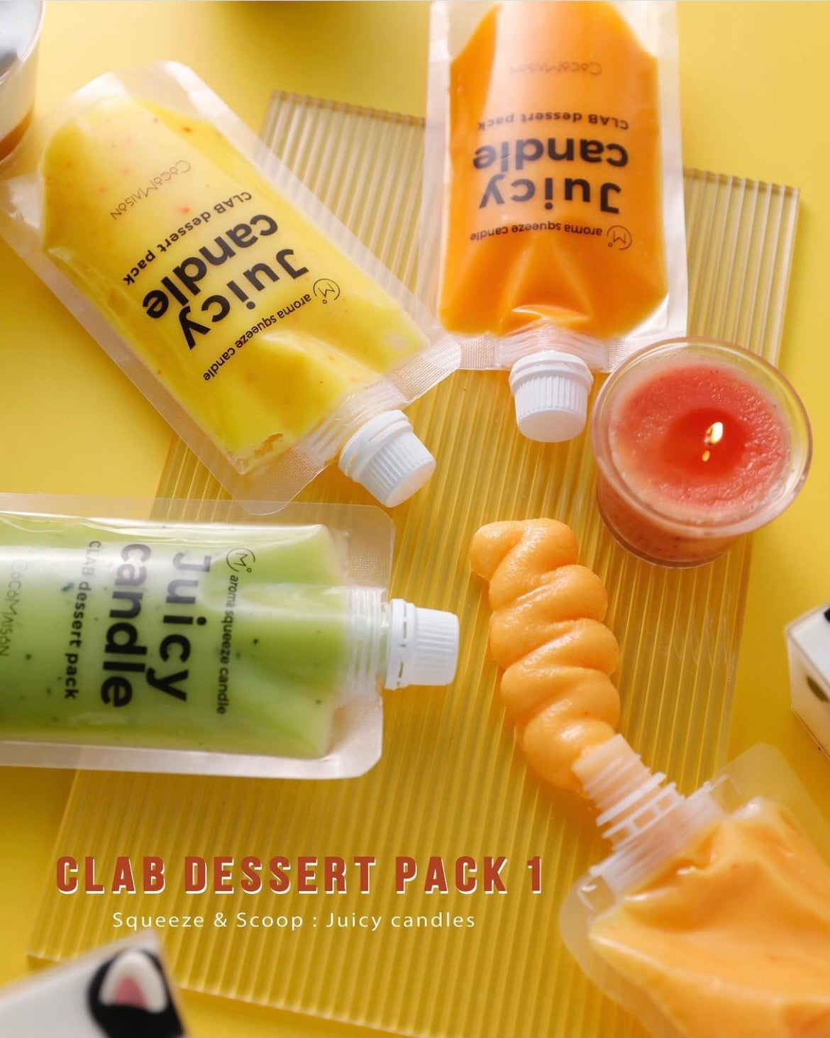 Certified Course - CLAB Dessert Pack 1 最新甜品蜡燃烧证书课程(可挖取的永恒不凝固的蜡燃烧)(可在线直播学习)