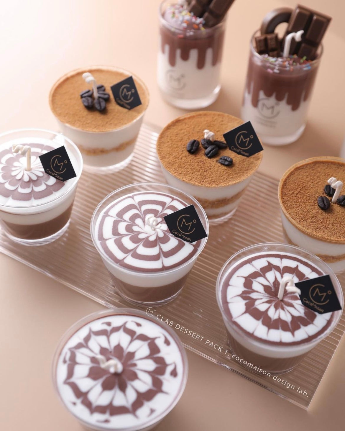 Certified Course - CLAB Dessert Pack 1 最新甜品蜡燃烧证书课程(可挖取的永恒不凝固的蜡燃烧)(可在线直播学习)