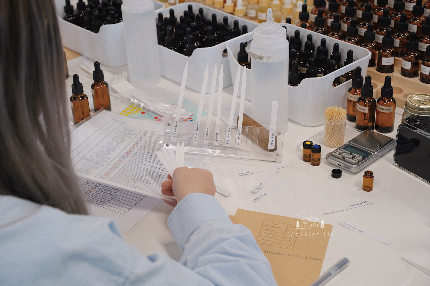 One-day Workshop - DIY your own perfumery products (5 Products) / 自制香氛调香【进阶】体验课程(含5款作品正装)