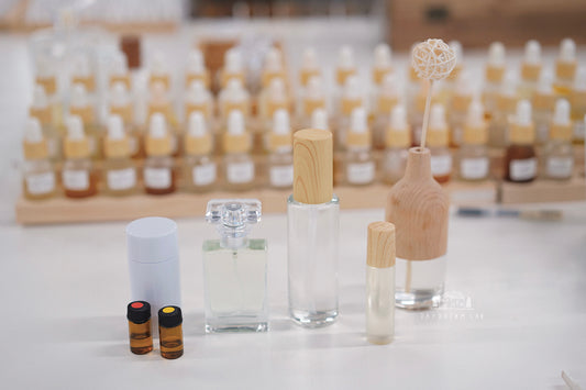 One-day Perfumery Workshop  -  DIY your own perfumery products (5 Products)  / 自制香氛调香【进阶】体验课程(含5款作品正装)