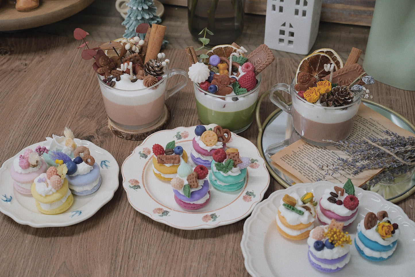 Workshop - 饮品杯 & 马卡龙蜡烛