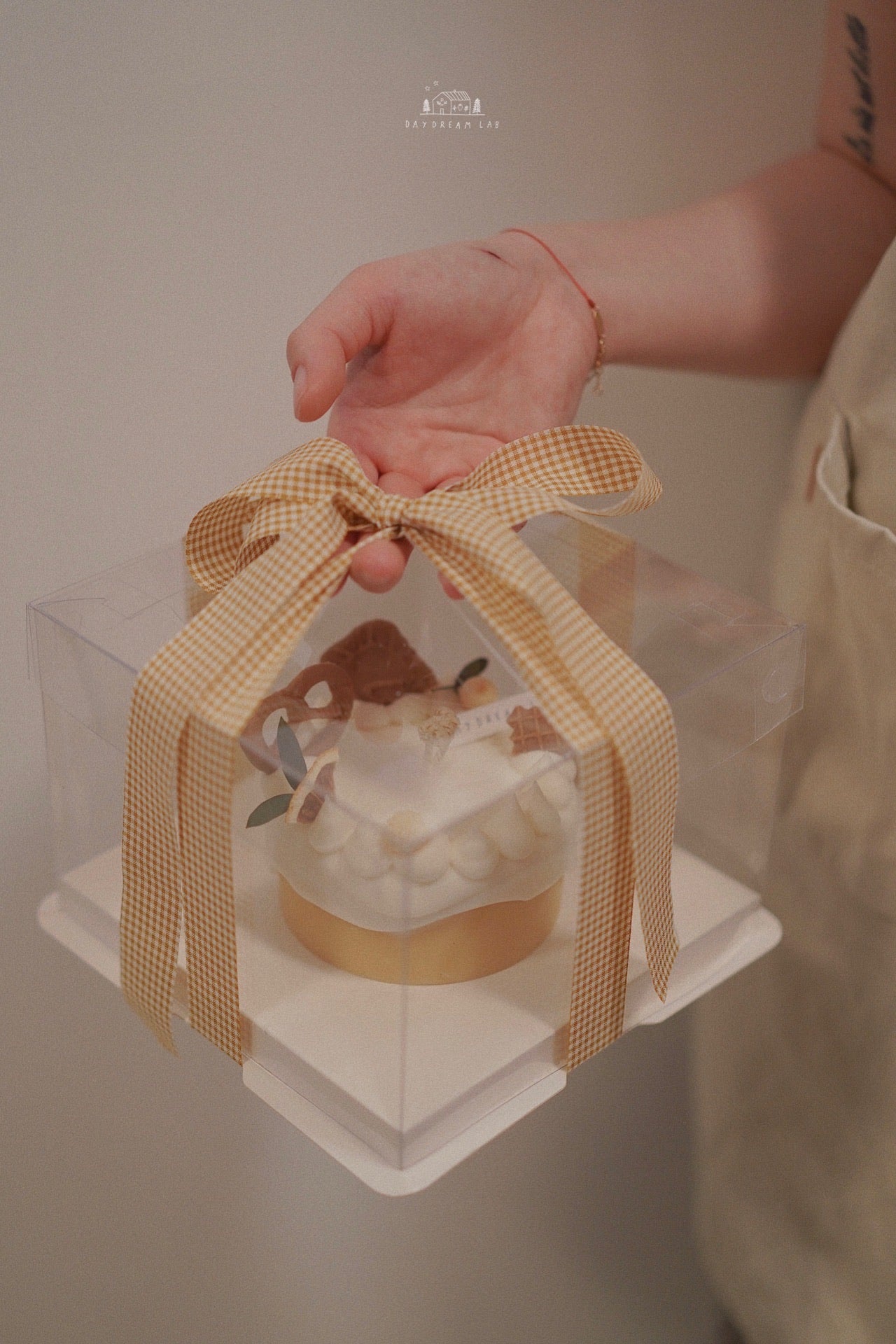 4 inch mini birthday cake candle Customization Available (Pre-order)