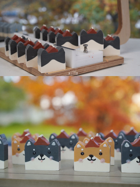 Shiba Inu 🐕 Puppy Handmade Cold Process Soap