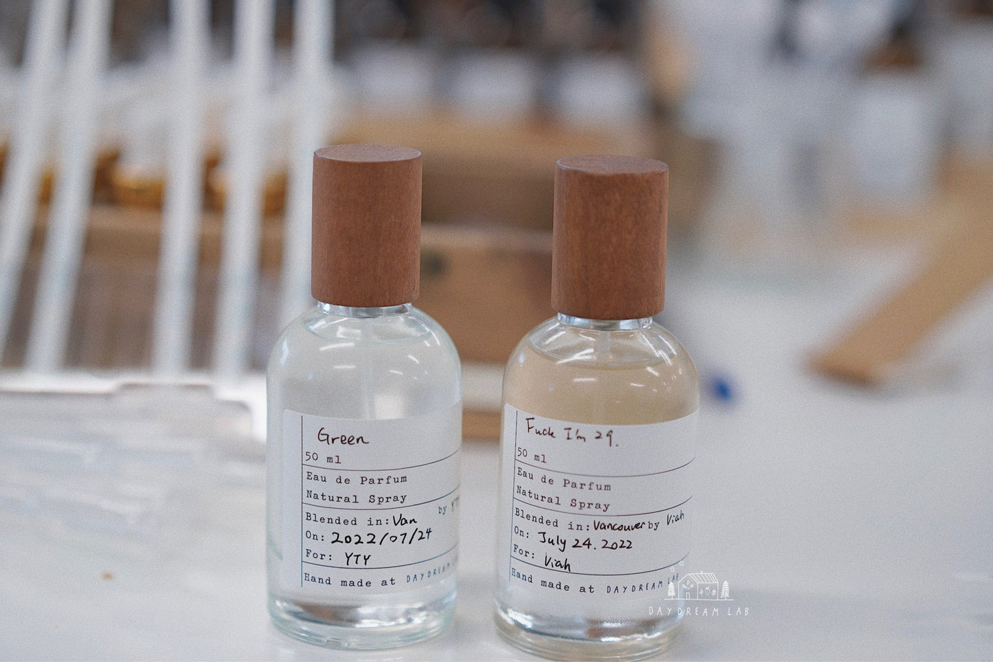 One-day Workshop - DIY your own perfumery products (5 Products) / 自制香氛调香【进阶】体验课程(含5款作品正装)