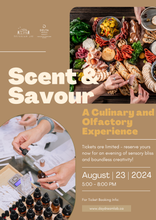 将图片加载到图库查看器，[SUMMER EVENT] Scent &amp; Savour:  A Culinary and Olfactory Experience
