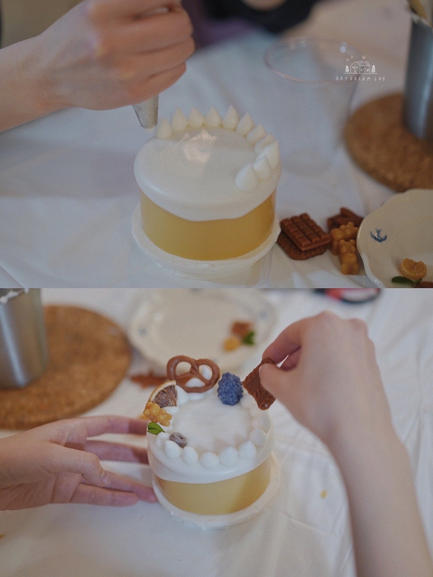 Workshop - 4 inch cake candle 4寸蛋糕蜡烛