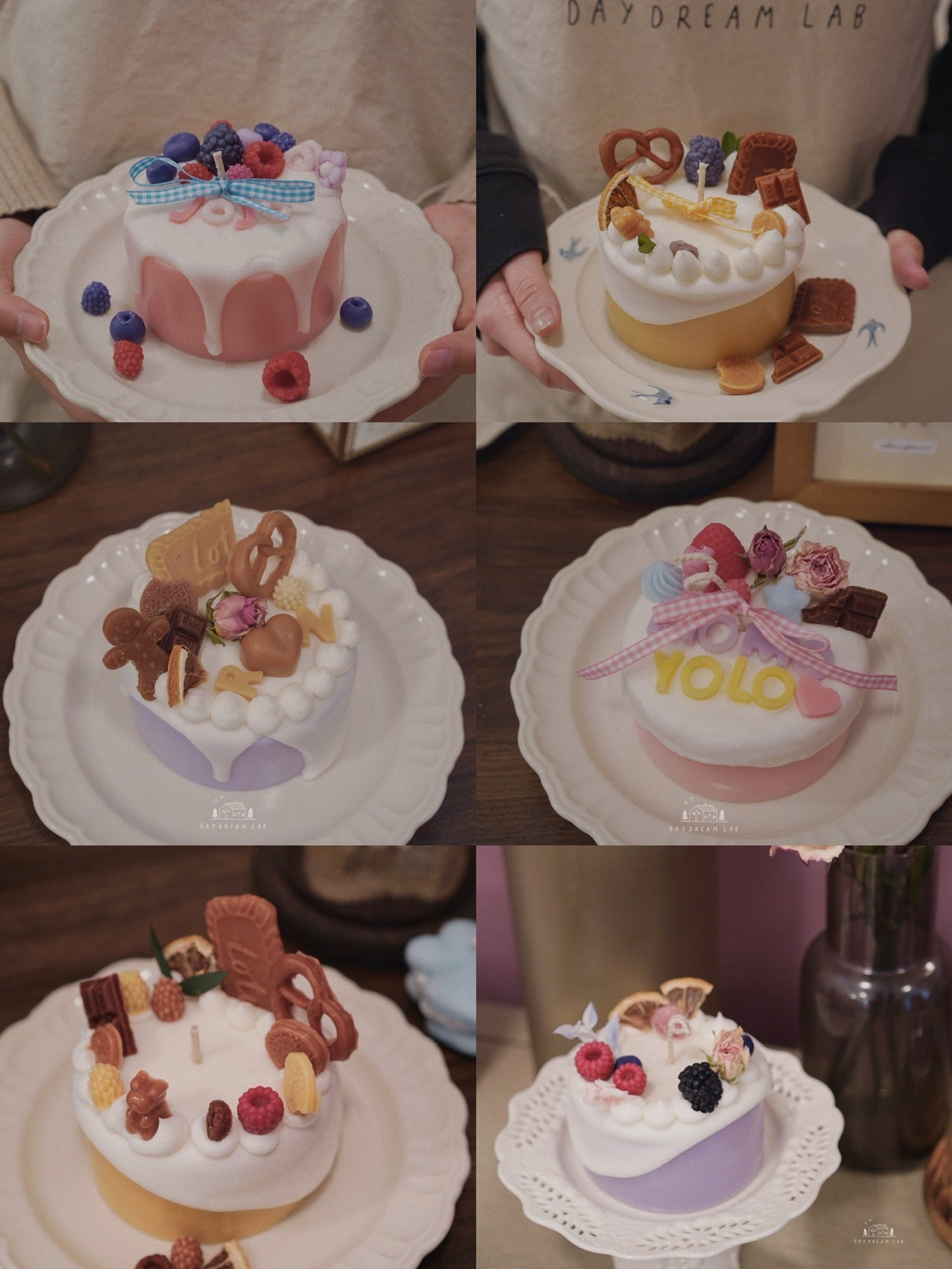 Workshop - 4 inch cake candle 4寸蛋糕蜡烛