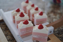 Load image into Gallery viewer, Strawberry Cake 🍰 Cold Process Soap
