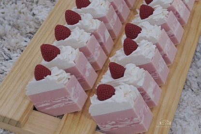 Strawberry Cake 🍰 Cold Process Soap