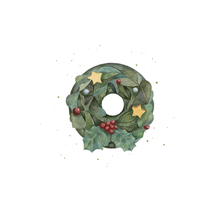 Load image into Gallery viewer, Christmas Wreath Cold Process Soap

