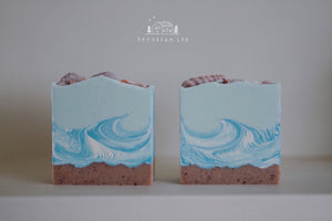 Ocean Wave with mermaid 🌊 Cold Process Soap