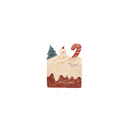 Snowman ⛄️ Christmas Cold Process Soap (Discontinued..)