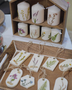 Pressed Flowers Scented Wax Tablet