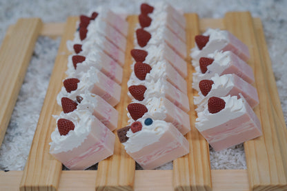 Strawberry Cake 🍰 Cold Process Soap