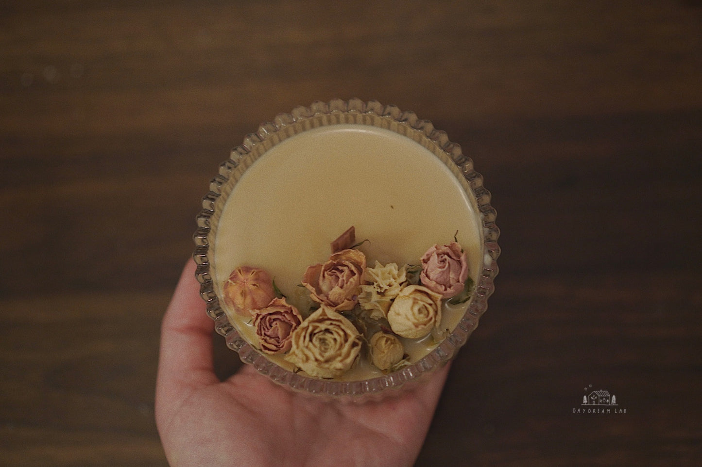 Workshop - Message/Propose Candle decorated with Dried flowers + Scented wax tablet 干花表白蜡烛+干花蜡牌