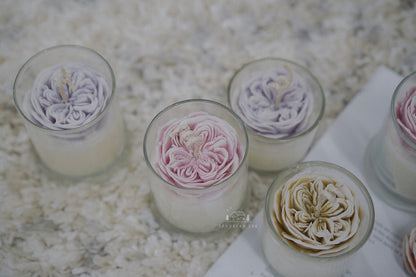 罐装花蜡烛 |大豆蜡容器蜡烛（预购）