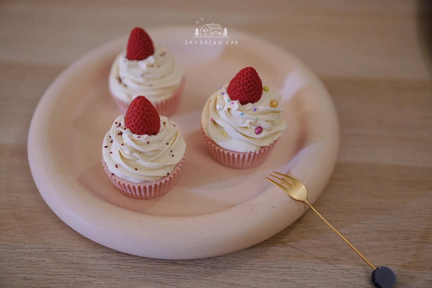 Strawberry 🍓 / Cherry 🍒 Cupcake Cold Process Soap