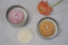 Load image into Gallery viewer, Flower Candle in a Tin | Soy Wax Container Candle (Pre-Order)
