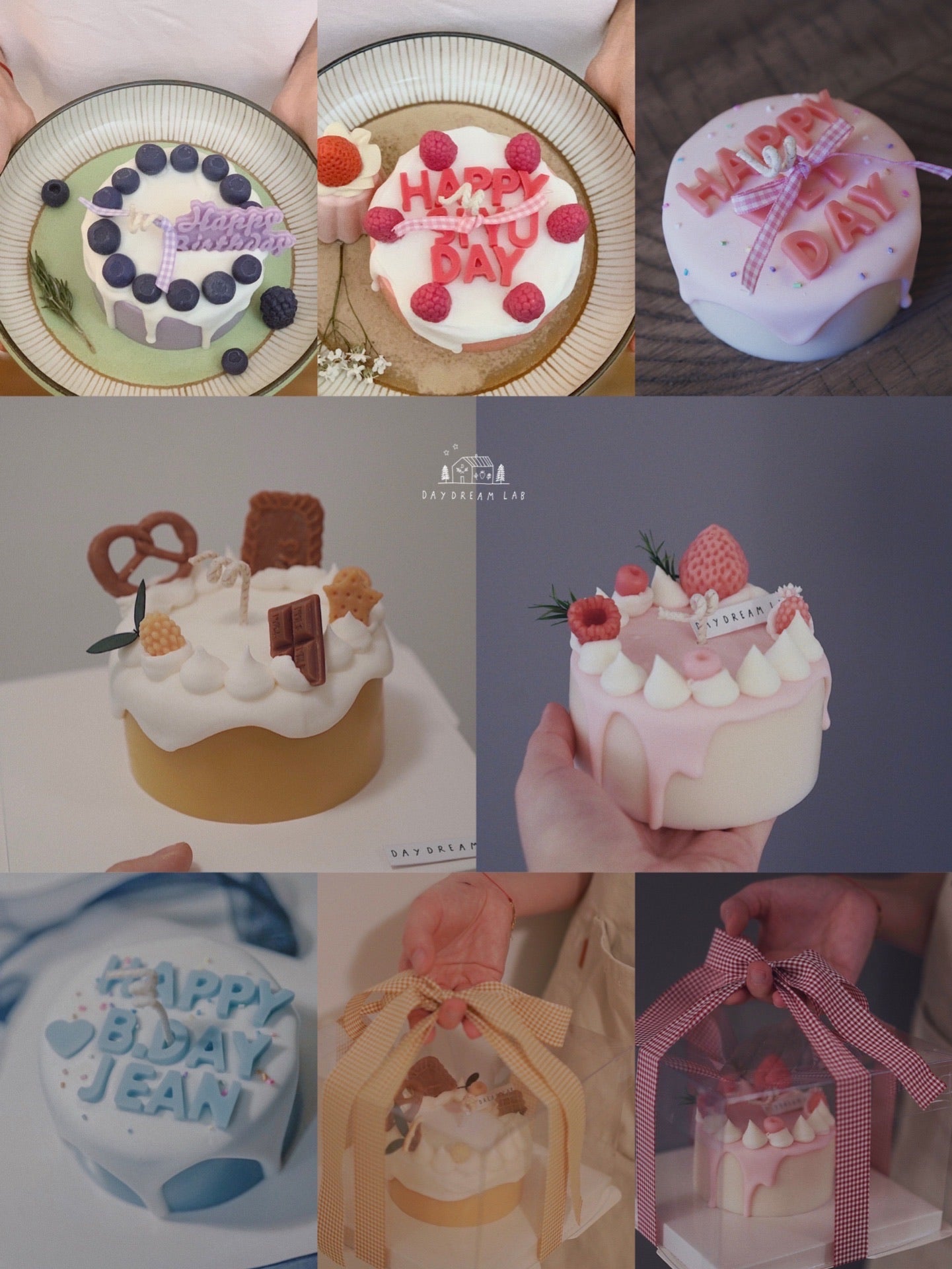 Workshop - 4 inch cake candle 4寸蛋糕蜡烛