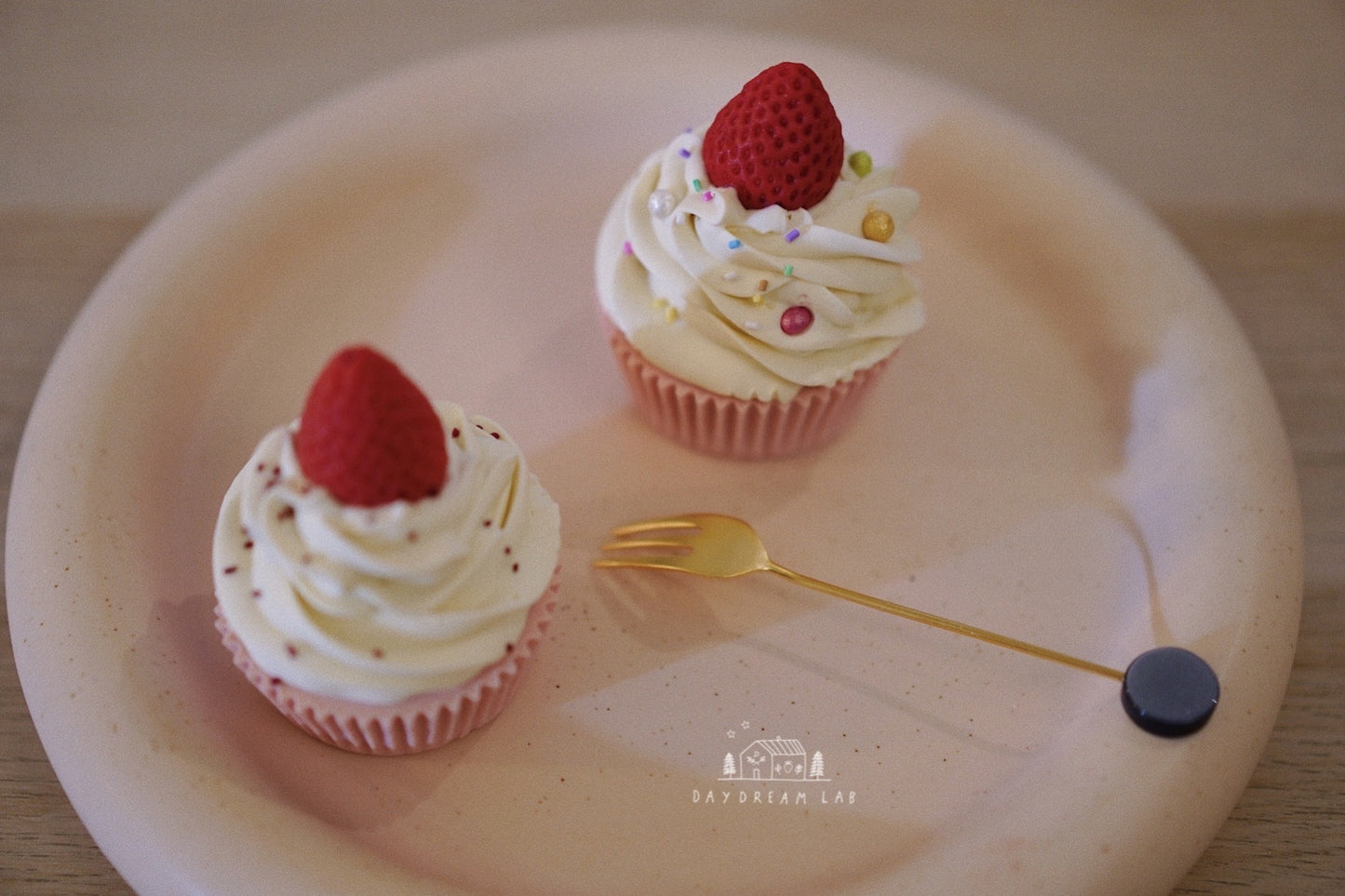 Strawberry 🍓 / Cherry 🍒 Cupcake Cold Process Soap