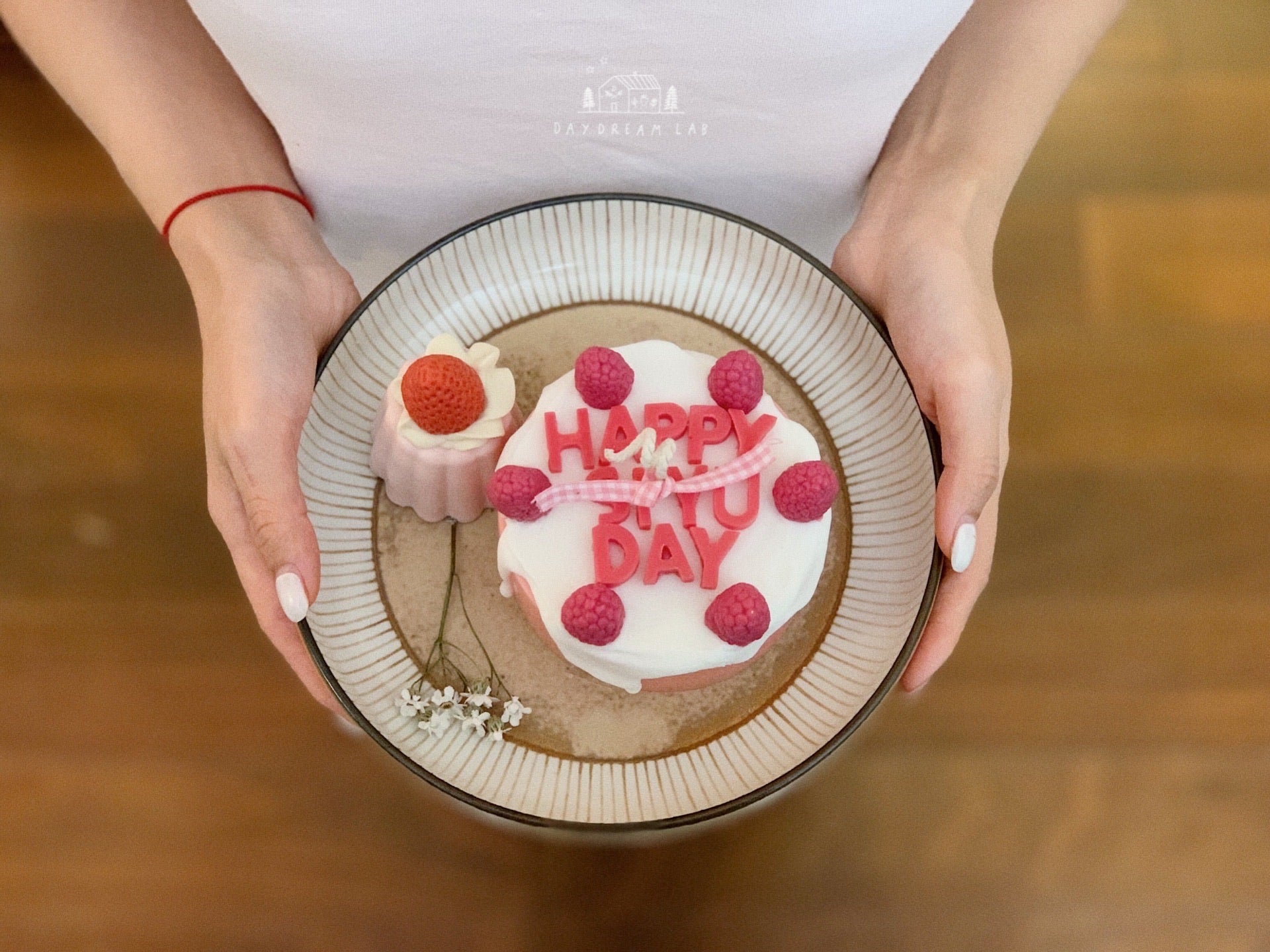 4英寸迷你生日蛋糕蜡烛可定制（预购） – Daydream Lab Handcrafted Co.