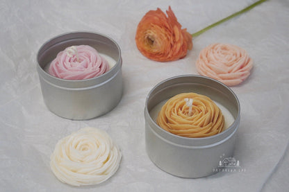 罐装花蜡烛 |大豆蜡容器蜡烛（预购）