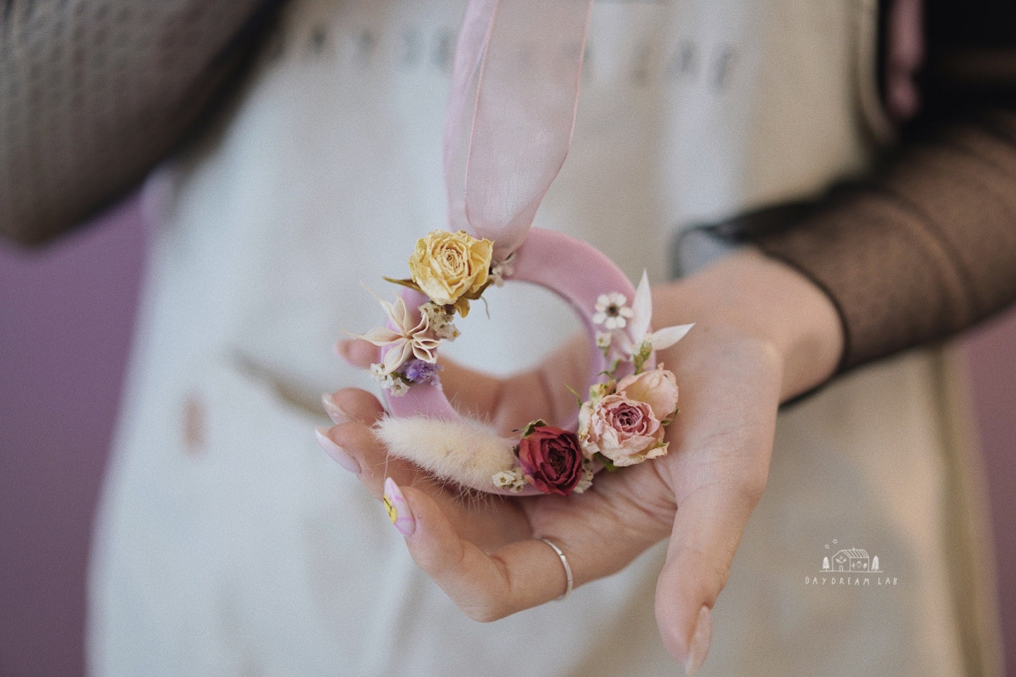 Workshop - Scented wax tablets or scented plaster diffuser (4pcs) 干花香薰蜡牌 / 石膏扩香牌