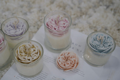 罐装花蜡烛 |大豆蜡容器蜡烛（预购）