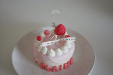 Load image into Gallery viewer, 4 inch mini birthday cake candle Customization Available (Pre-order)
