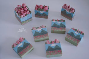 Spring Flower Field Cold Process Soap