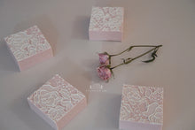 Load image into Gallery viewer, Rose Lace Cold Process Soap
